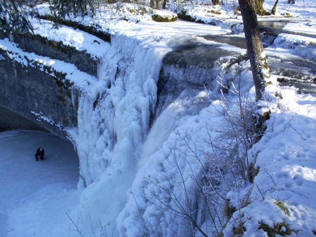 Gite Grande Capacite Au Calme Circuit Cascades Du Herisson Bonlieu 外观 照片
